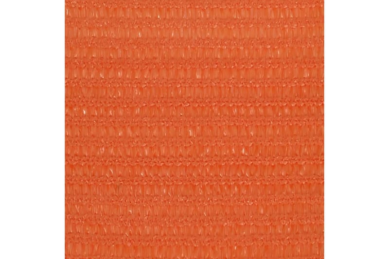 solsejl 2,5x4 m 160 g/m² HDPE orange - Orange - Solsejl
