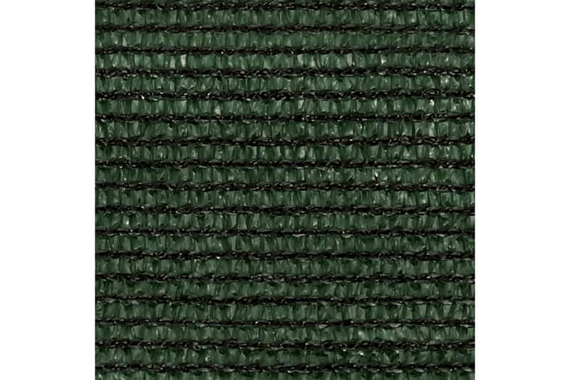 Solsejl 2x4 m 160 g/m² hdpe mørkegrøn - Grøn - Havemøbler - Solafskærmning - Solsejl