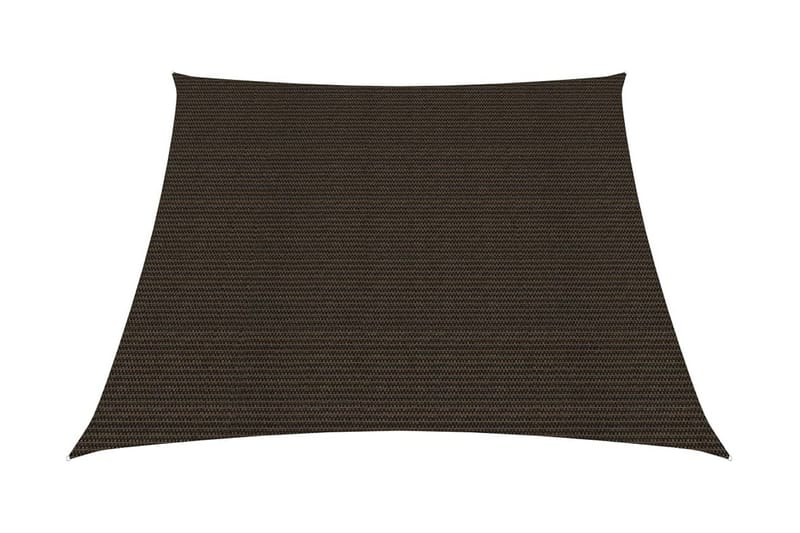solsejl 3/4x2 m 160 g/m² HDPE brun - Brun - Havemøbler - Solafskærmning - Solsejl