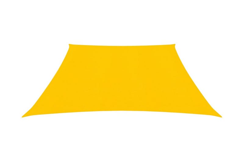 solsejl 3/4x2 m 160 g/m² HDPE gul - Gul - Havemøbler - Solafskærmning - Solsejl