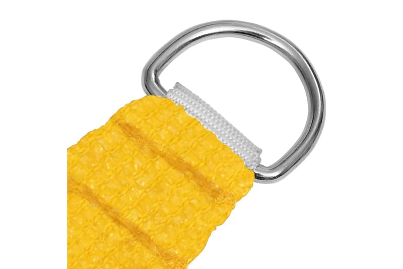 solsejl 3/4x2 m 160 g/m² HDPE gul - Gul - Havemøbler - Solafskærmning - Solsejl