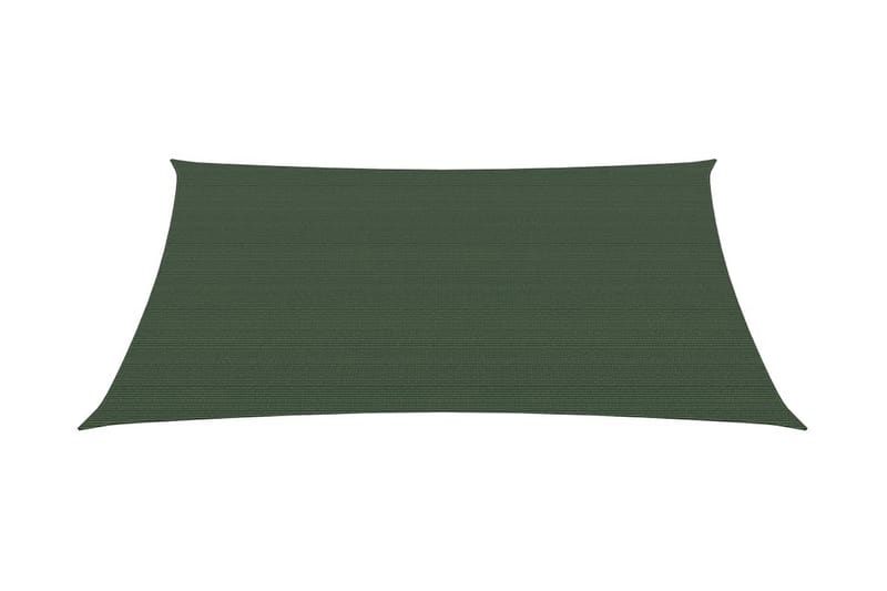 solsejl 3/4x2 m 160 g/m² HDPE mørkegrøn - Grøn - Havem�øbler - Solafskærmning - Solsejl