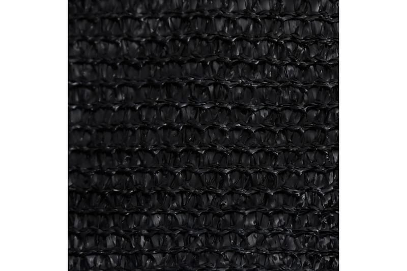 solsejl 3/4x2 m 160 g/m² HDPE sort - Sort - Havemøbler - Solafskærmning - Solsejl