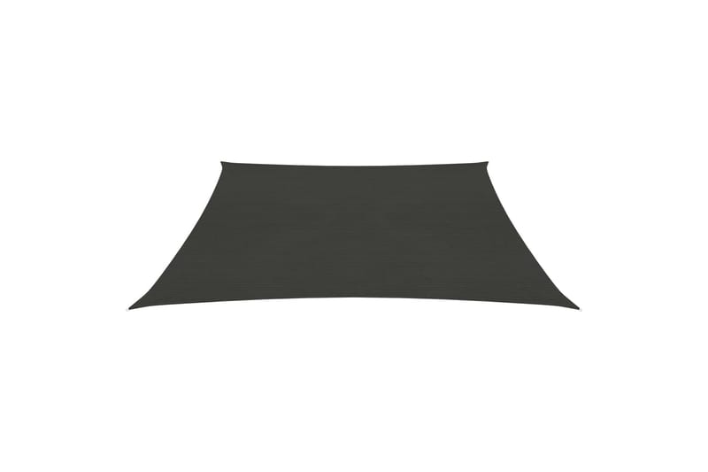 solsejl 3/4x3 cm 160 g/m² HDPE antracitgrå - Antracit - Solsejl