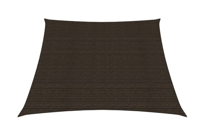 Solsejl 3/4x3 m 160 g/m² Hdpe Brun - Brun - Havemøbler - Solafskærmning - Solsejl