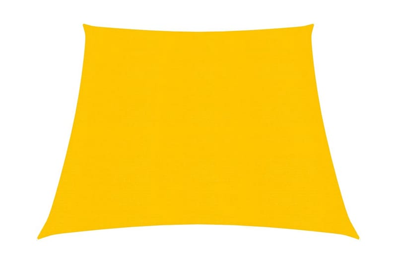 solsejl 3/4x3 m 160 g/m² HDPE gul - Gul - Havemøbler - Solafskærmning - Solsejl