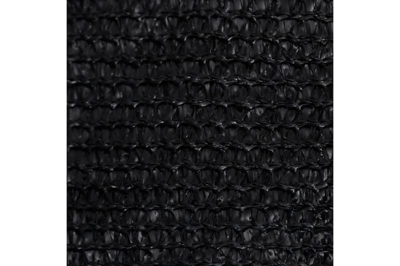 solsejl 3x3x3 m 160 g/m² HDPE sort - Sort - Havemøbler - Solafskærmning - Solsejl