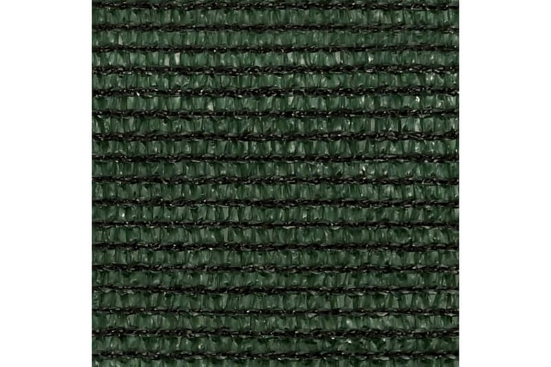 solsejl 3x3x4,2 m 160 g/m² HDPE mørkegrøn - Grøn - Solsejl