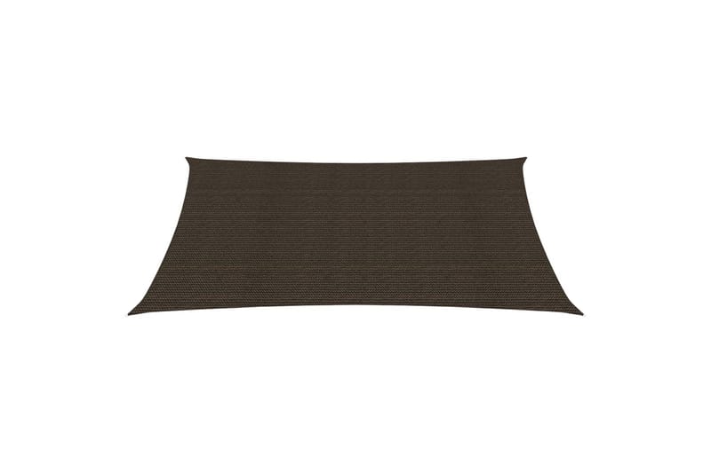 Solsejl 3x4,5 m 160 g/m² hdpe brun - Brun - Havemøbler - Solafskærmning - Solsejl