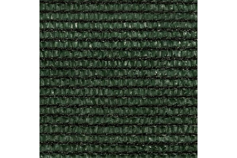 solsejl 3x4x4 m 160 g/m² HDPE mørkegrøn - Grøn - Havemøbler - Solafskærmning - Solsejl