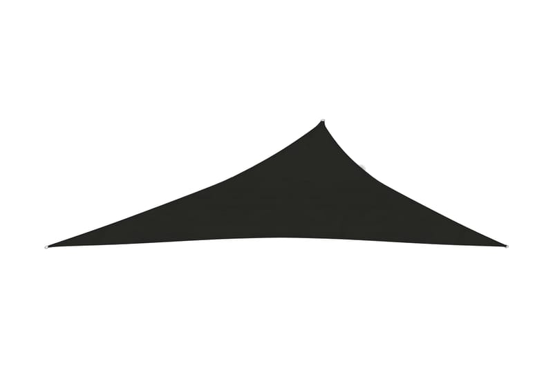 solsejl 3x4x5 m 160 g/m² HDPE sort - Sort - Havemøbler - Solafskærmning - Solsejl