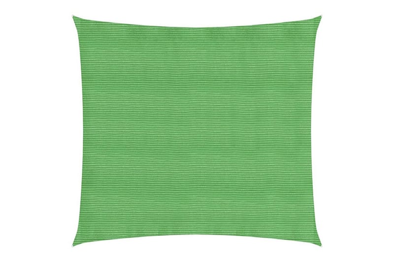 solsejl 4,5x4,5 m 160 g/m² HDPE lysegrøn - Grøn - Havemøbler - Solafskærmning - Solsejl