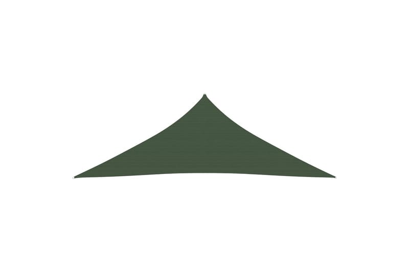 solsejl 4,5x4,5x4,5 m 160 g/m² HDPE mørkegrøn - Grøn - Havemøbler - Solafskærmning - Solsejl