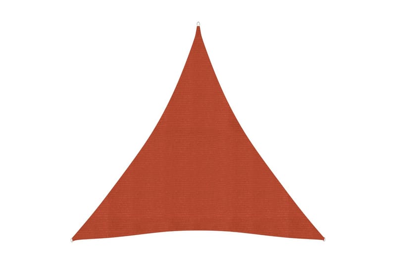 solsejl 4,5x4,5x4,5 m 160 g/m² HDPE terrakotta - Havemøbler - Solafskærmning - Solsejl
