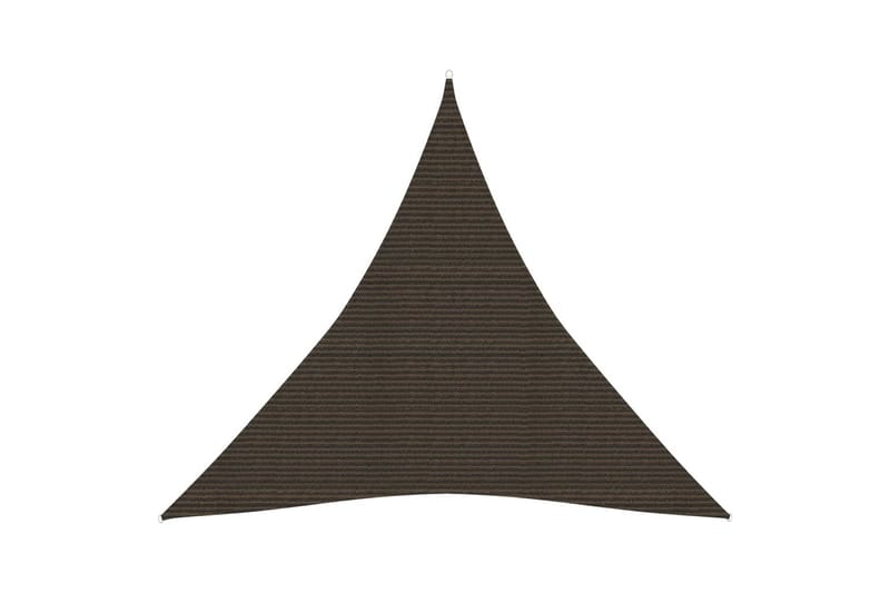solsejl 4x4x4 m 160 g/m² HDPE brun - Brun - Havemøbler - Solafskærmning - Solsejl