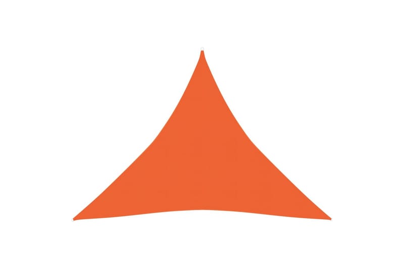 solsejl 4x4x4 m 160 g/m² HDPE orange - Orange - Havemøbler - Solafskærmning - Solsejl