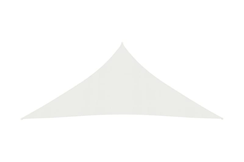 Solsejl 4x5x5 m 160 g/m² Hdpe Hvid - Hvid - Havemøbler - Solafskærmning - Solsejl