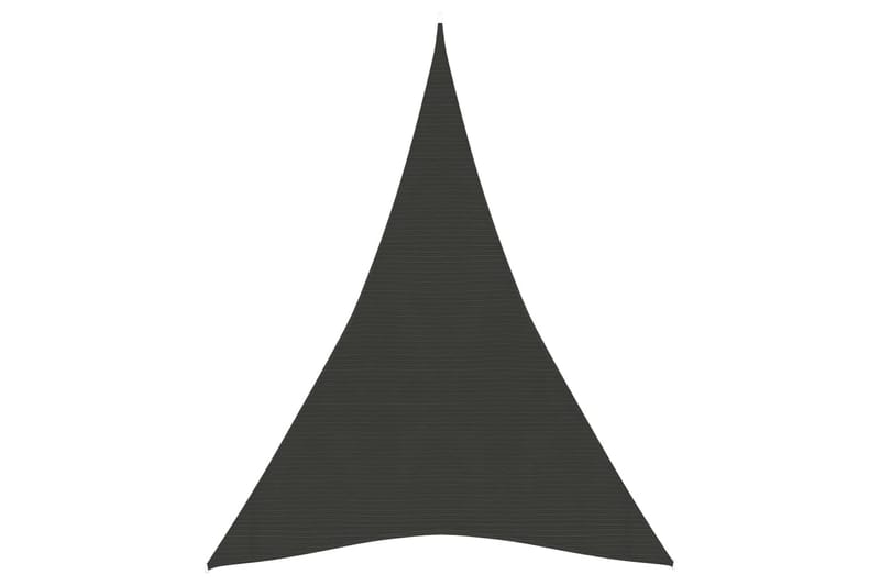 solsejl 5x7x7 m 160 g/m² HDPE antracitgrå - Antracit - Havemøbler - Solafskærmning - Solsejl