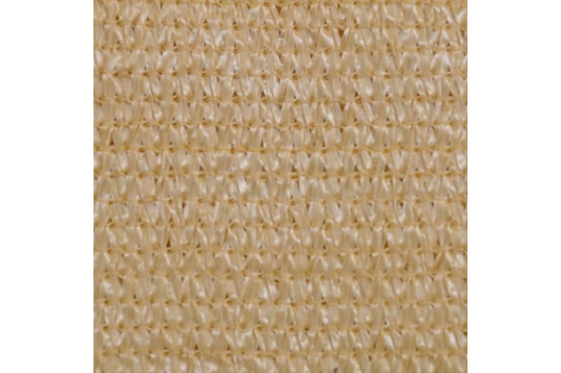 Solsejl Hdpe Firkantet 2 X 2 M Beige - Beige - Havemøbler - Solafskærmning - Solsejl