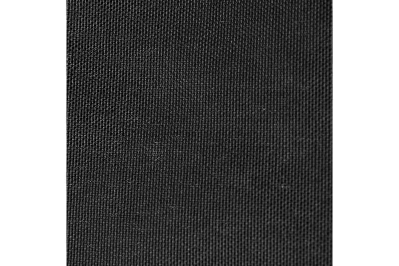 Solsejl Oxford-Stof Firkantet 3,6 X 3,6 M Antracitgrå - Sort - Solsejl
