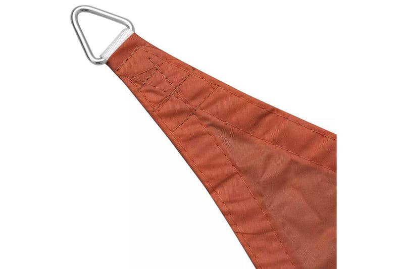 Solsejl Oxfordstof Trekantet 3,6 X 3,6 X 3,6 M Terracotta - Orange - Havemøbler - Solafskærmning - Solsejl
