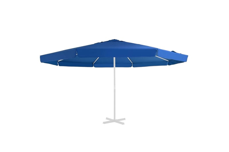 udskiftningsdug til parasol 500 cm azurblå - Havemøbler - Solafskærmning - Parasoller