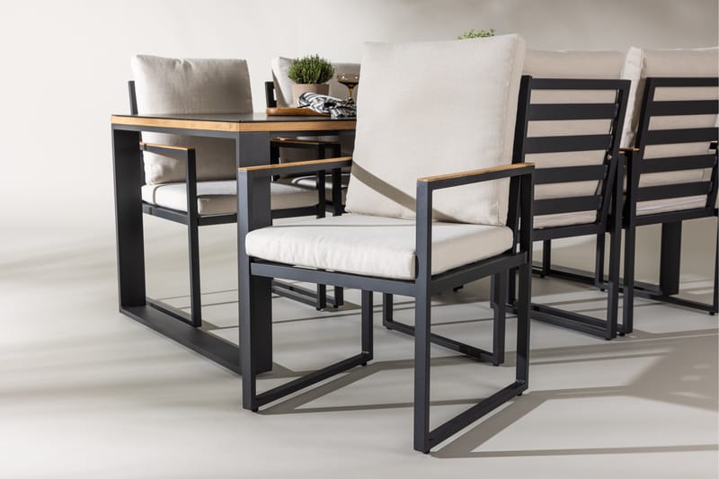 Aspvik Spisegruppe 200x100 cm - Havemøbler - Udendørsgruppe - Havesæt