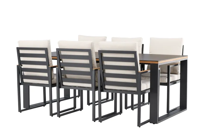 Aspvik Spisegruppe 200x100 cm - Havemøbler - Udendørsgruppe - Havesæt