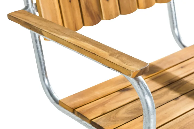 Arild Spisegruppe 110 cm Rund + 4 spisebordsstole - Havemøbler - Udendørsgruppe - Havesæt