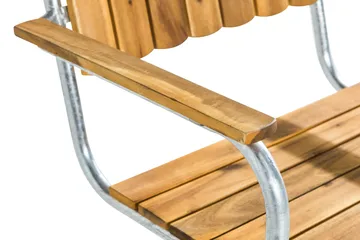 Arild Spisegruppe 110 cm Rund + 4 spisebordsstole - Havemøbler - Udendørsgruppe - Havesæt
