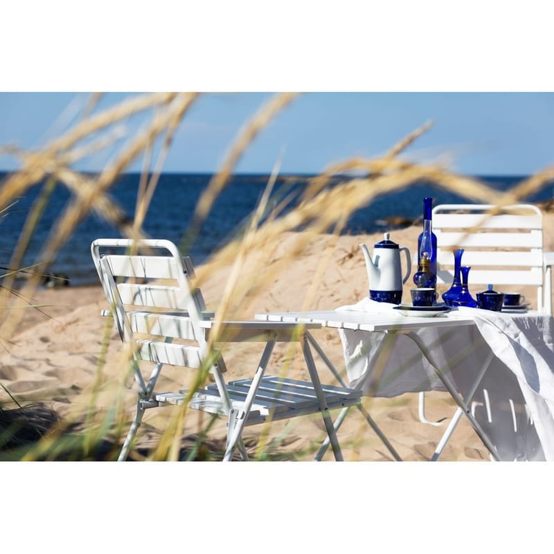 Bordsæt Varax Retro 401 + 2 stk. 305 Hvid - Hvid - Havemøbler - Udendørsgruppe - Havesæt