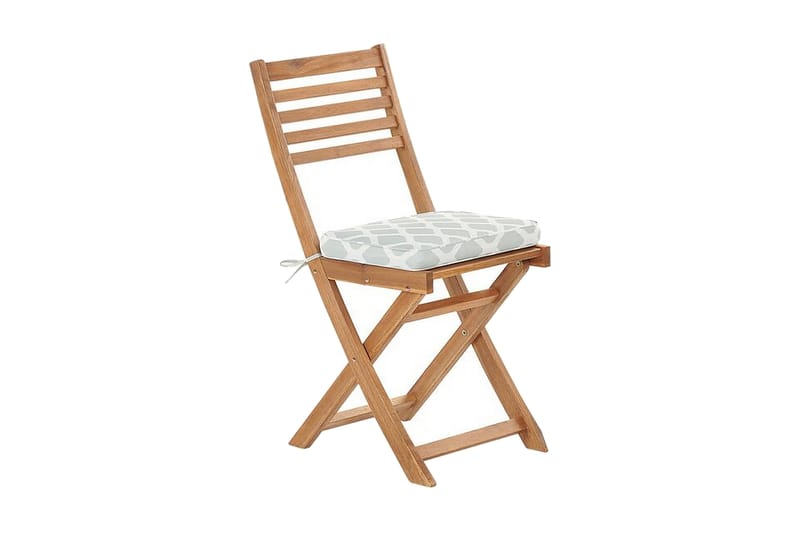 Balkonsæt bord og 2 stole brun / mintgrøn FIJI - Hvid - Altansæt - Cafesæt