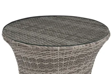 Capri Balkonmøbler 54 cm - Grå - Havemøbler - Udendørsgruppe - Cafesæt