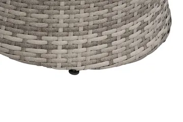 Capri Balkonmøbler 54 cm - Grå - Havemøbler - Udendørsgruppe - Cafesæt