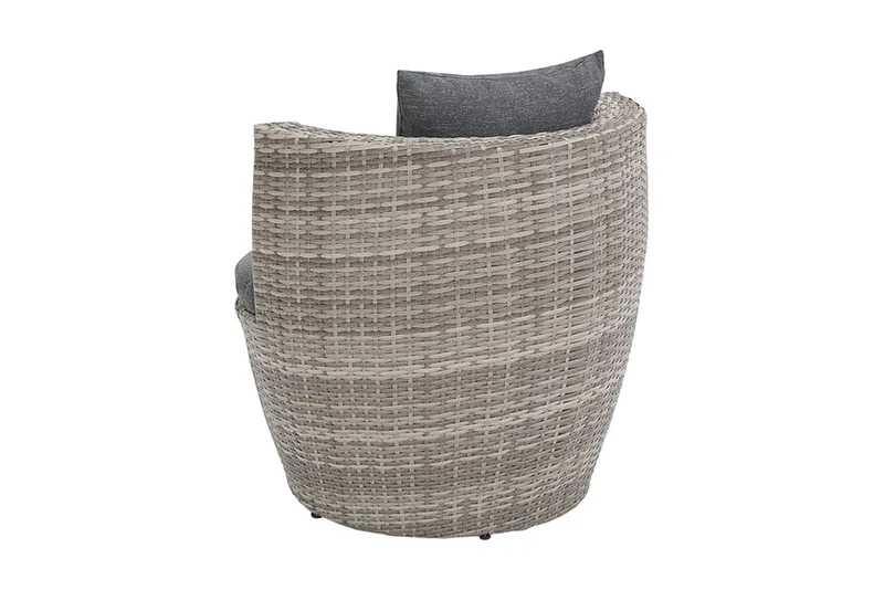 Capri Balkonmøbler 54 cm - Grå - Havemøbler - Udendørsgruppe - Cafesæt