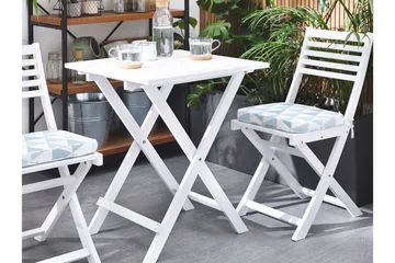 Cordido Cafésæt - Hvid - Havemøbler - Udendørsgruppe - Cafesæt