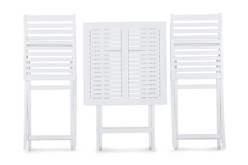 Fiji Balkon sæt 60 cm - Gul - Havemøbler - Udendørsgruppe - Cafesæt