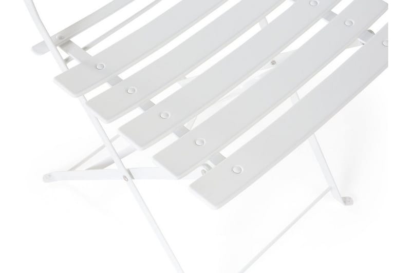 Fiori Balkonsæt 45,5 cm - Hvid - Havemøbler - Udendørsgruppe - Cafesæt