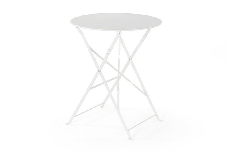 Fiori Balkonsæt 45,5 cm - Hvid - Havemøbler - Udendørsgruppe - Cafesæt