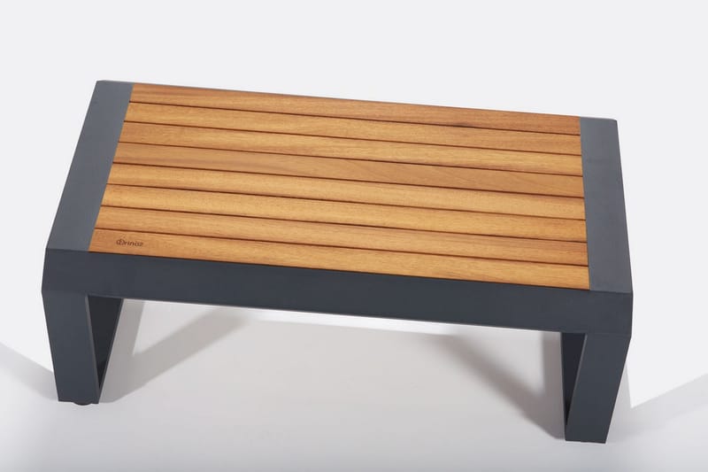 Lassento Cafésæt 197 cm + 3-Pers. Sofa + 2 Lænestole - Gul/Grå/Sort - Havemøbler - Udendørsgruppe - Cafesæt