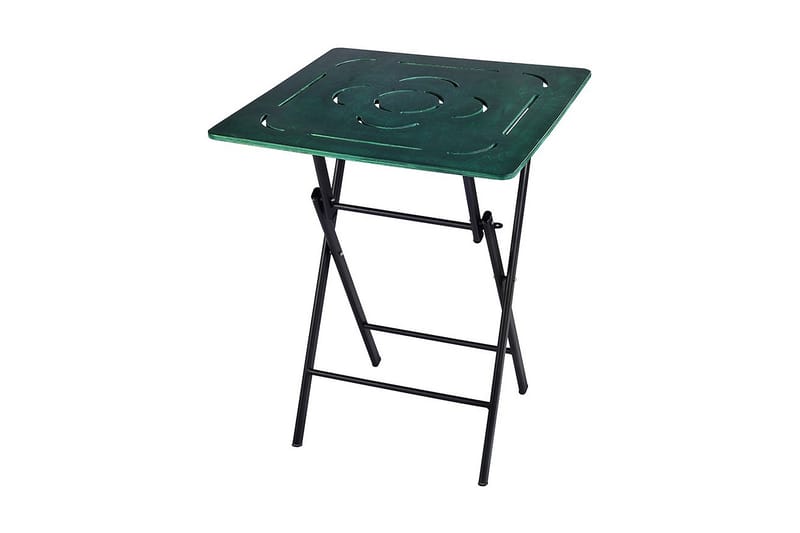 Riotorto Cafésæt 60 cm Blomst + 2 Stole - Grøn/Sort - Havemøbler - Udendørsgruppe - Cafesæt