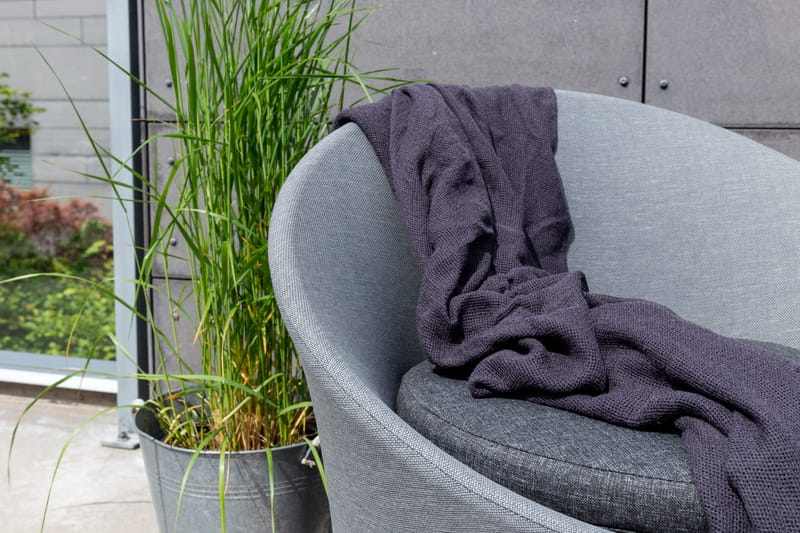 Spoga Balkonsæt 2-Pers. - Sort/Mørkegrå - Havemøbler - Udendørsgruppe - Cafesæt