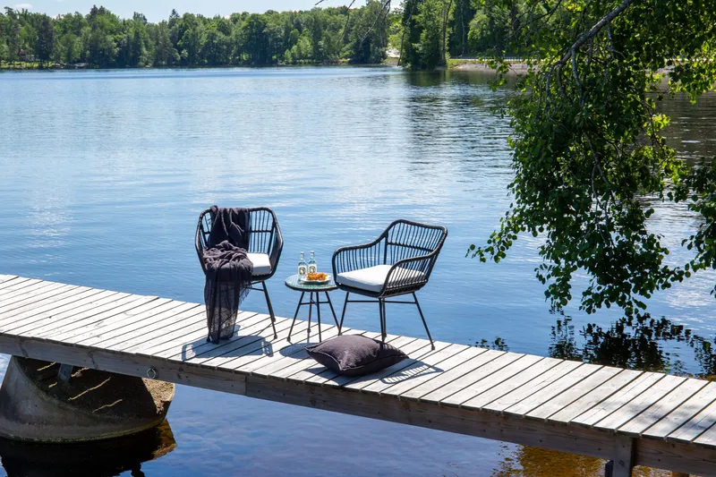 Viga Balkonsæt 2-Pers., Sort