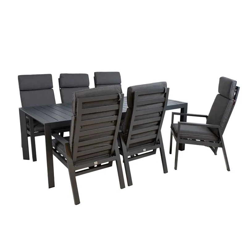 Garden Furniture Set HOME4YOU, Grå