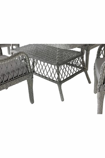 Havebord- og stolessæt Atelier Del Sofa Hisar 4+1 (52 x 78 x 56 cm) Grå 5 dele - Havemøbler - Udendørsgruppe - Havesæt