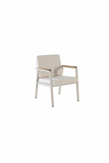 Havebord- og stolessæt Atelier Del Sofa Monte (56 x 78 x 56 cm) creme 7 dele - Havemøbler - Udendørsgruppe - Havesæt