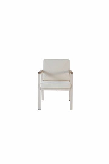 Havebord- og stolessæt Atelier Del Sofa Monte (56 x 78 x 56 cm) creme 7 dele - Havemøbler - Udendørsgruppe - Havesæt