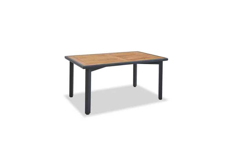 Haveloungesæt Retzow antracit / træ - Gråfarvet træ/Antracit - Havemøbler - Udendørsgruppe - Havesæt