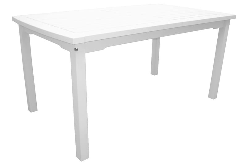 Bolmen Spisebordssæt 85x150 cm - Hvid - Havesæt