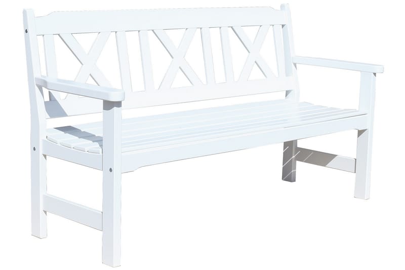 Bolmen Spisebordssæt 85x150 cm - Hvid - Havesæt